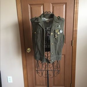 Denim and Supply Military Vest